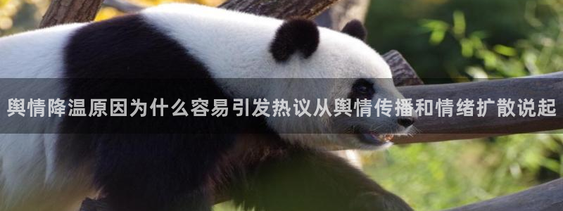 全网吃瓜:舆情降温原因为什么容易引发热议从舆情传播和情绪扩散说起